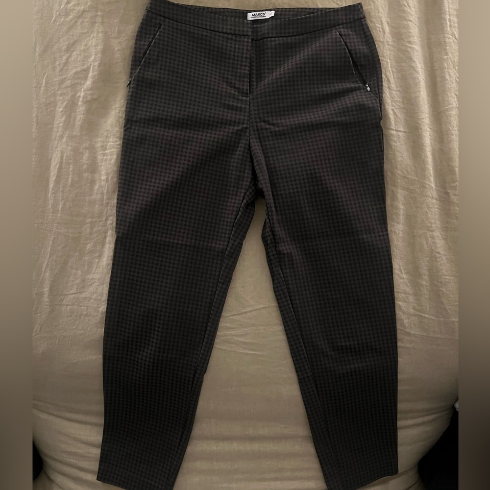 Marc’s Dark Green Checkered Trousers - Picture 2 of 7